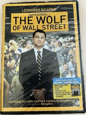 🔴New in Package The Wolf of Wall Street DVD 2014
